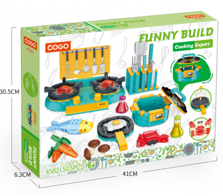 Cogo Set de cocina 503PCS