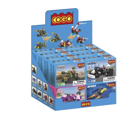 Cogo City Vehículos exhibidor x 16