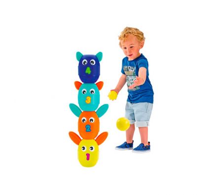 MON 1ER JEU DE QUILLES ANIMAUX