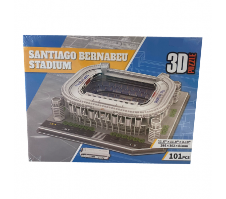 PUZZLE 3D STADIO SANTIAGO BERNABEU 101PZAS