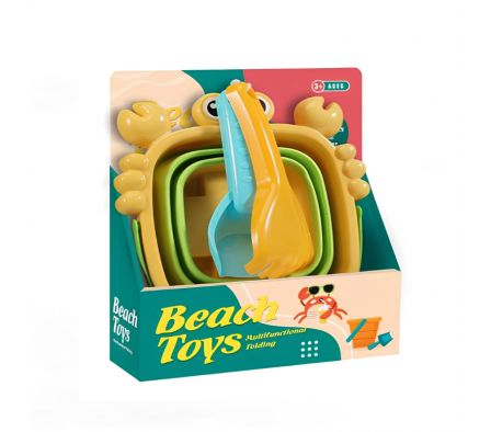 Set de juguetes de playa de 3 piezas