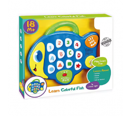 APRENDE CON EL PEZ, CON LUZ Y SONIDO