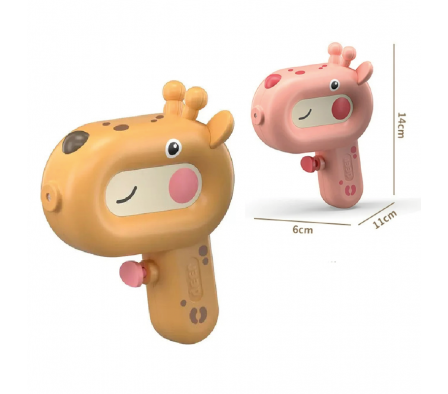 PISTOLA DE AGUA PARA BAÑO JIRAFA