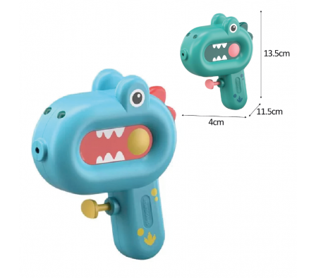 PISTOLA DE AGUA PARA BAÑO DINOS