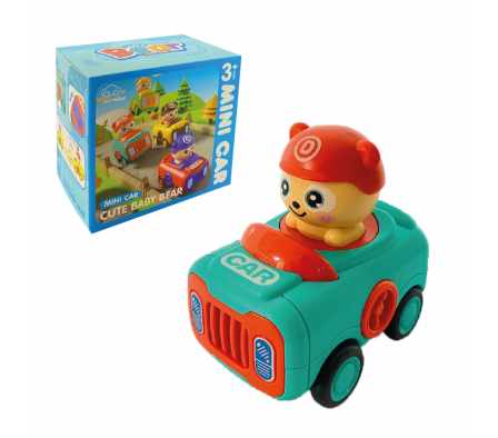 MINI VEHICULO ACTIVADO A PRESIÓN Y CON SILVIDO