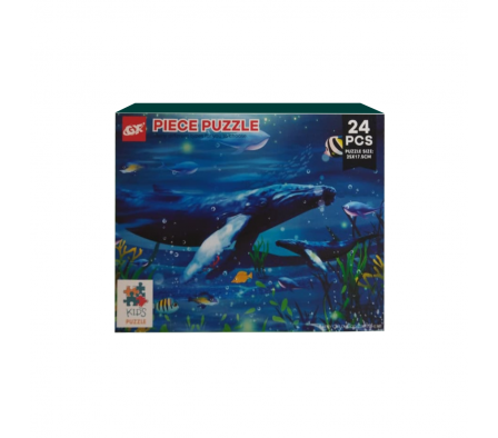 PUZZLE 24 PZAS - MUNDO MARINO