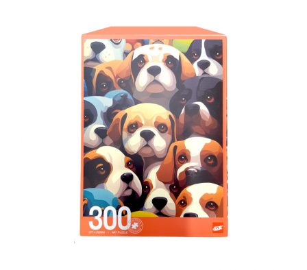 PUZZLE 300 PZAS - PERRITOS