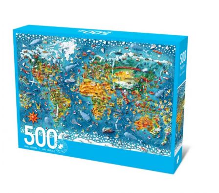 PUZZLE 500 PZAS - MUNDO EXTRAÑO