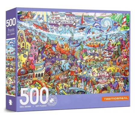 PUZZLE 500 PZAS - MUNDO BAJO EL MAR