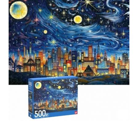 PUZZLE 500 PZAS - NOCHE EN LA CIUDAD
