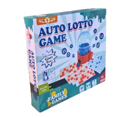 JUEGO DE BINGO CON TOMBOLA