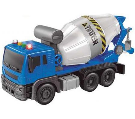 CAMION MEZCLADORA CON LUZ Y SONIDO