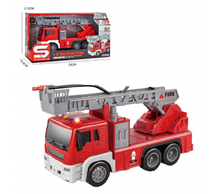 CAMION BOMBERO C/ TANQUE DE AGUA LUZ Y SONIDO