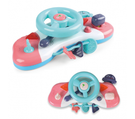 VOLANTE PARA BEBÉS CON SONIDO/LUZ/MÚSICA