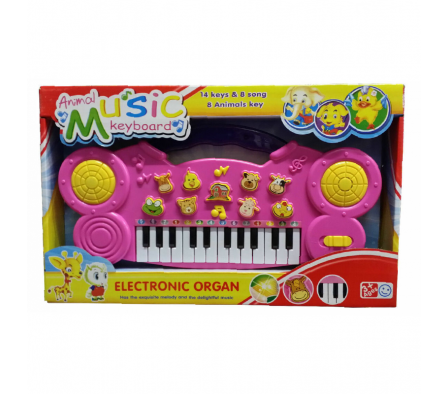 TECLADO ELECTRONICO CON ANIMALITOS