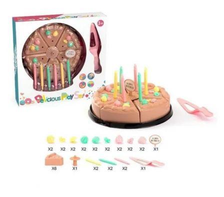 Torta de cumpleaños con 34Pcs.