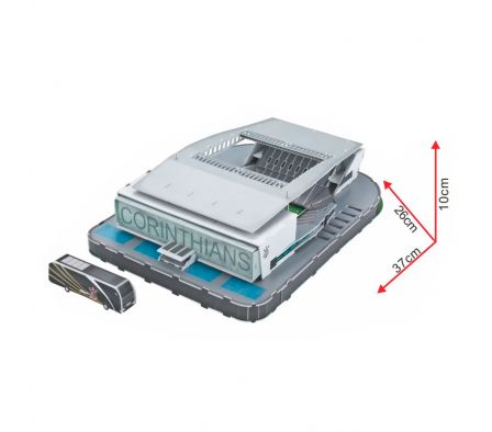 Puzzle 3D 98Pcs Estadio Arena Corintians