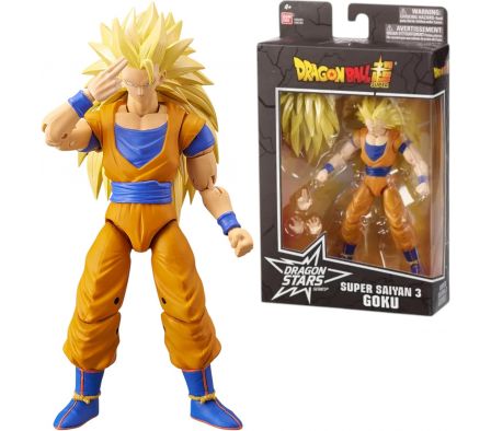 DBZ POSEABLE FIGURE - SUPER SAIYAN 3 GOKU