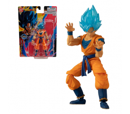 DBZ ARTICULADO BLUE GOKU 5PULG. 