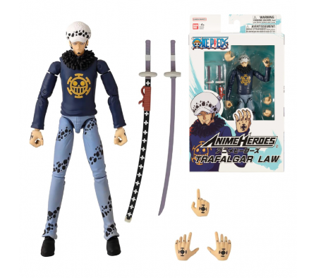 BANDAI - HEROES ONE PIECE - TRAFALGAR LAW