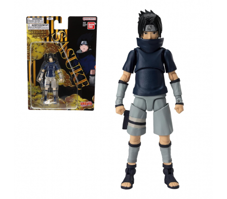 5PULG. NARUTO ARTICULADO UCHIHA SASUKE (YOUNG)