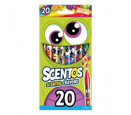 SCENTOS CRAYONES 20 COLORES
