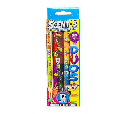 LÁPICES DE COLORES DUOS SCENTOS