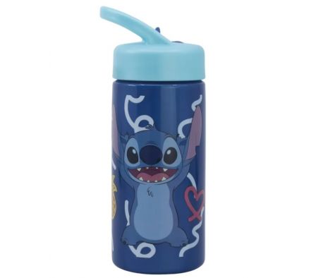 Stor Botella Con Colgador 410ml Stitch