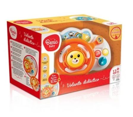 BENIC VOLANTE DIDACTICO C/ LUZ Y SONIDO