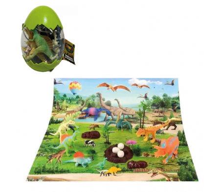 DINO STATE HUEVO CON 22 PIEZAS