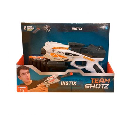 LANZADOR TEAMSHOTZ MISIÓN SECRETA C/ 5 DARDOS
