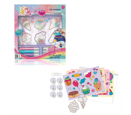 GLOW ME UP - ARTE PARA VENTANA 2 EN 1