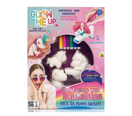 GLOW ME UP - PINTA TUS PROPIOS SQUISHIES
