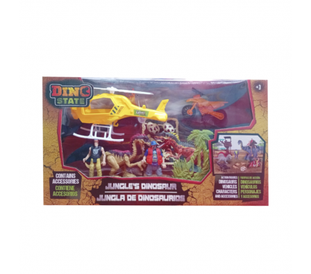 DINO STATE SET DE JUEGOS DINOSAURIO