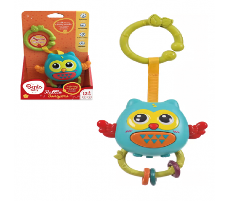 BENIC SONAJERO CON LUZ SONIDO Y MUSICA BUHO