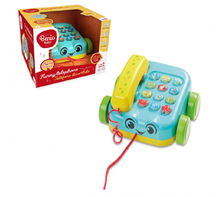 BENIC TELEFONO CON LUZ Y SONIDO