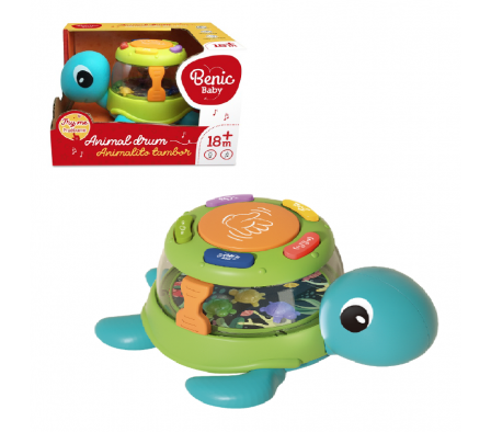 BENIC TORTUGA TAMBOR CON DIFERENTES FUNCIONES