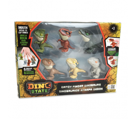 DINOSTATE DINOSAURIO ATRAPA DEDOS