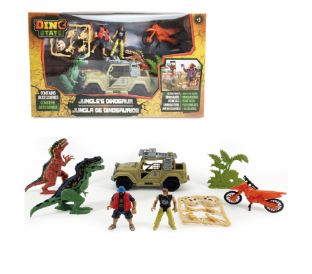 DINOSTATE PLAYSET JUNGLA DE DINOS