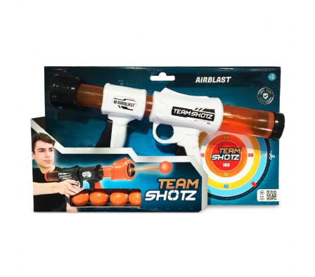 TEAMSHOTZ AIRBLAST C/ 8 BALAS