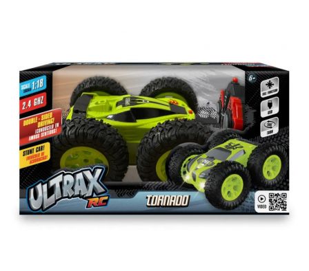 ULTRAX 1:18 SPIN CAR 360 RC 2.4 GHZ RECARG.