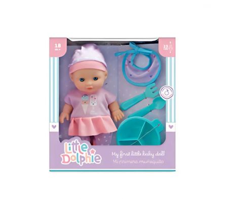 LITTLE DOLPHIE 23 CM HORA DE COMER