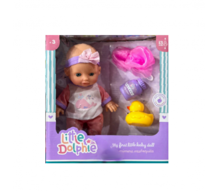 LITTLE DOLPHIE 23 CM HORA DEL BAÑO