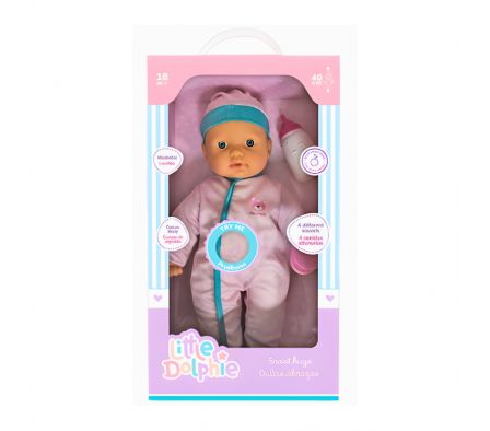 LITTLE DOLPHIE MUÑECA 40CM CON SONIDOS