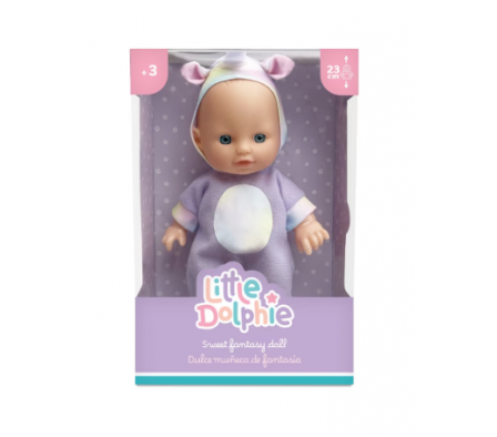 LITTLE DOLPHIE MUÑECA 23CM CON AROMA