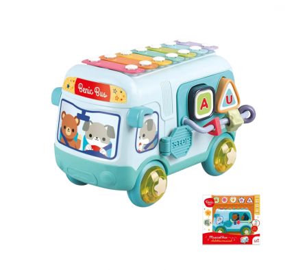 BENIC BABY ÓMNIBUS MUSICAL EDUCATIVO.