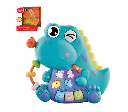 BENIC BABY TECLADO DINOSAURIO MUSICAL 
