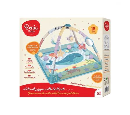 BENIC BABY GIMNASIO DE ACTIVIDADES 2 EN 1 