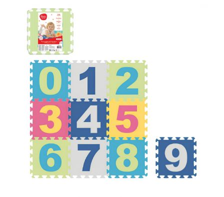 BENIC BABY PUZZLE DE GOMA NUMEROS 