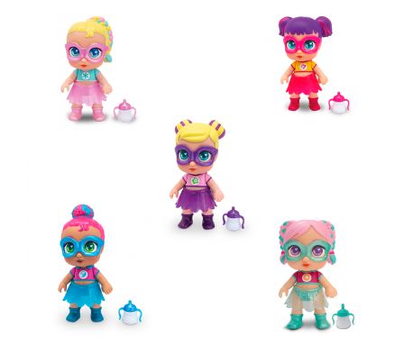 SUPERCUTE MINI CUTE GLITZY COOL EXHIBIDOR X 6